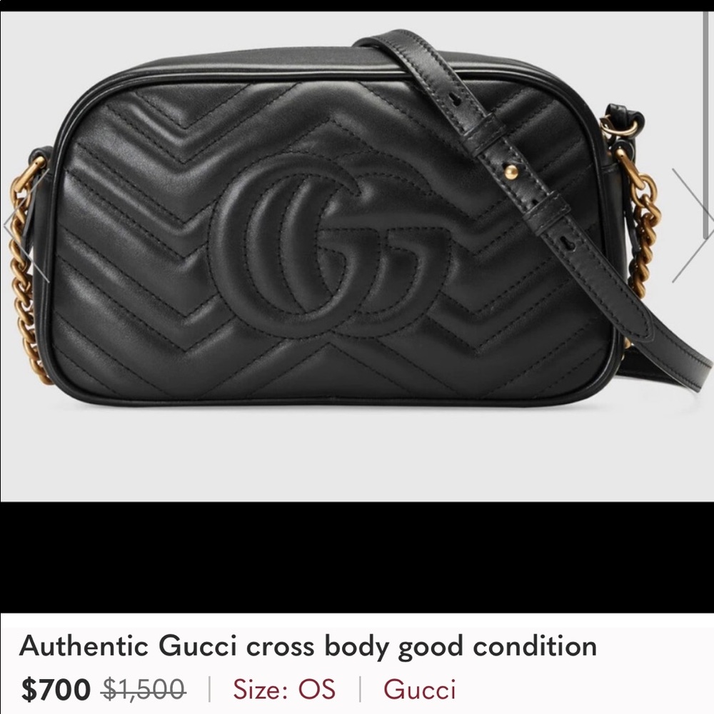 Gucci cross body bag